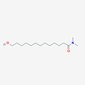 molecular formula C15H31NO2 B147024 Tradecamide CAS No. 132787-19-0