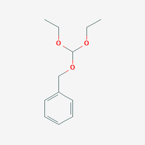 molecular formula C12H18O3 B14702452 [(Diethoxymethoxy)methyl]benzene CAS No. 25604-45-9