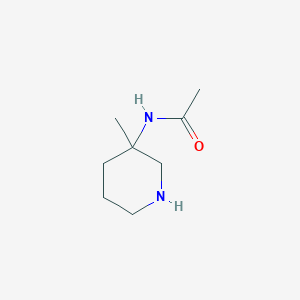 N-(3-Methylpiperidin-3-yl)acetamide