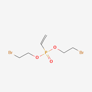 molecular formula C6H11Br2O3P B14702526 Bis(2-bromoethyl) ethenylphosphonate CAS No. 23851-03-8