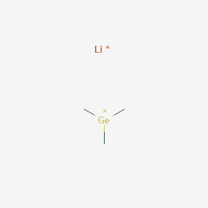 molecular formula C3H9GeLi B14702549 CID 85443711 CAS No. 18489-76-4