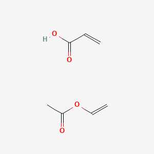 molecular formula C7H10O4 B14702687 Ethenyl acetate;prop-2-enoic acid CAS No. 24980-58-3