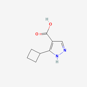 5-cyclobutyl-1H-pyrazole-4-carboxylic acid