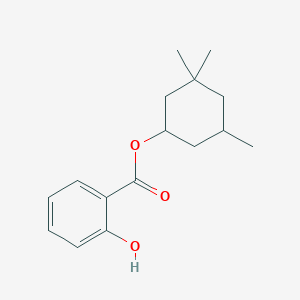 molecular formula C16H22O3 B147027 Homosalate CAS No. 52253-93-7