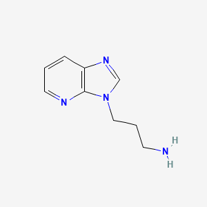3-(3H-imidazo[4,5-b]pyridin-3-yl)propan-1-amine