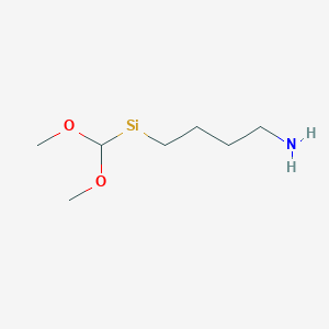 molecular formula C7H17NO2Si B14702787 CID 57207877 
