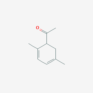 molecular formula C10H14O B147028 1-(2,5-Dimethylcyclohexa-2,4-dien-1-yl)ethanone CAS No. 128359-47-7