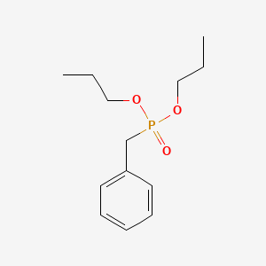 molecular formula C13H21O3P B14702800 Dipropyl benzylphosphonate CAS No. 18812-42-5