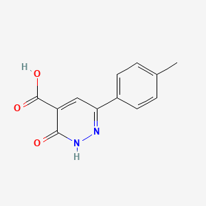3-Oxo-6-(p-tolyl)-2,3-dihydropyridazine-4-carboxylic acid