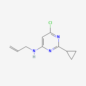 N-allyl-6-chloro-2-cyclopropylpyrimidin-4-amine