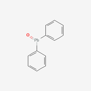 molecular formula C12H10OPb B14702872 Diphenylplumbanone CAS No. 14127-49-2