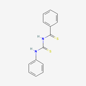 molecular formula C14H12N2S2 B14702883 N-(Phenylcarbamothioyl)benzenecarbothioamide CAS No. 25310-08-1