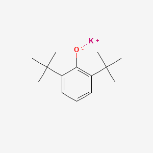 molecular formula C14H21KO B14702905 Potassium 2,6-di-tert-butylphenolate CAS No. 24676-69-5