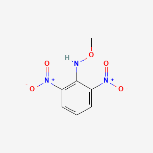 molecular formula C7H7N3O5 B14702944 N-Methoxy-2,6-dinitroaniline CAS No. 24914-57-6