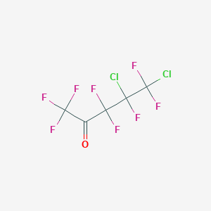 molecular formula C5Cl2F8O B14702949 4,5-Dichloro-1,1,1,3,3,4,5,5-octafluoropentan-2-one CAS No. 20474-89-9