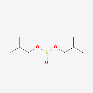molecular formula C8H18O3S B14702959 Sulfurous acid, bis(2-methylpropyl) ester CAS No. 18748-27-1