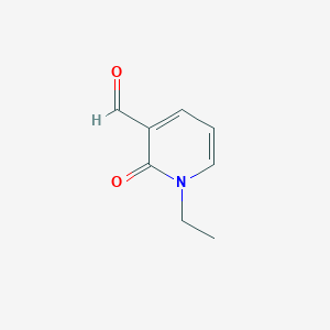 molecular formula C8H9NO2 B1470296 1-Ethyl-2-oxo-pyridine-3-carbaldehyde CAS No. 917391-96-9