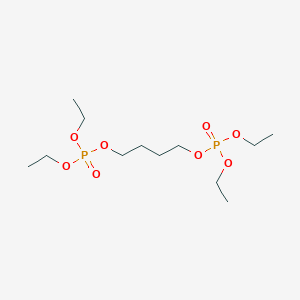 molecular formula C12H28O8P2 B14702961 Butane-1,4-diyl tetraethyl bis(phosphate) CAS No. 15154-41-3