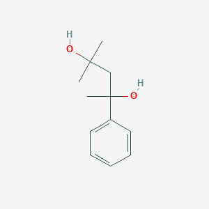 molecular formula C12H18O2 B14702966 2-Methyl-4-phenylpentane-2,4-diol CAS No. 21133-79-9