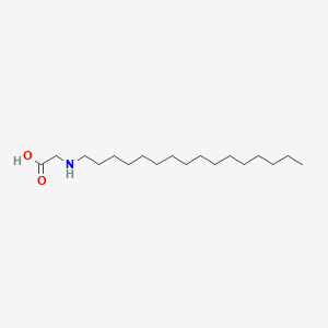 molecular formula C18H37NO2 B14702985 N-hexadecylglycine CAS No. 18749-74-1
