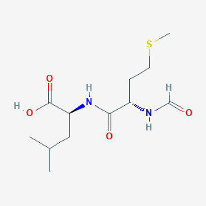molecular formula C12H22N2O4S B14702991 N-Formyl-L-methionyl-L-leucine CAS No. 18321-99-8