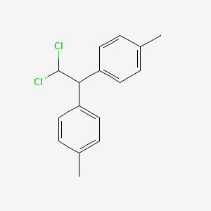 molecular formula C16H16Cl2 B14703016 Benzene, 1,1'-(2,2-dichloroethylidene)bis(4-methyl- CAS No. 26204-07-9