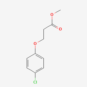 molecular formula C10H11ClO3 B14703437 Methyl 3-(4-chlorophenoxy)propanoate CAS No. 18333-14-7