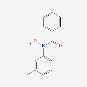 molecular formula C14H13NO2 B14703487 N-Hydroxy-N-(3-methylphenyl)benzamide CAS No. 14489-88-4
