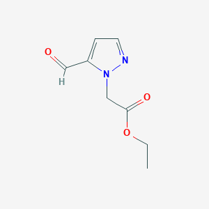 Ethyl (5-formyl-1H-pyrazol-1-yl)acetate