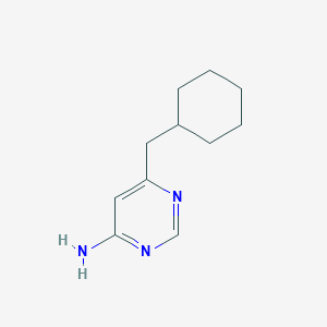 6-(Cyclohexylmethyl)pyrimidin-4-amine
