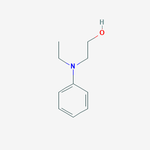 molecular formula C10H15NO B147036 2-(N-Ethylanilino)ethanol CAS No. 92-50-2