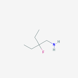 3-(Aminomethyl)-3-fluoropentane