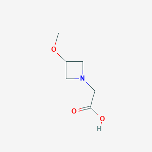 2-(3-Methoxyazetidin-1-yl)acetic acid