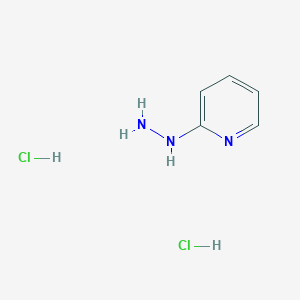 molecular formula C5H9Cl2N3 B147040 2-Hydrazinopyridine dihydrochloride CAS No. 62437-99-4