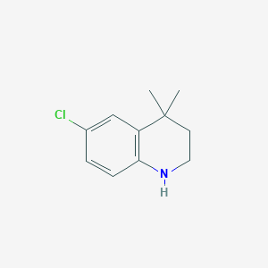 6-Chloro-4,4-dimethyl-2,3-dihydro-1H-quinoline