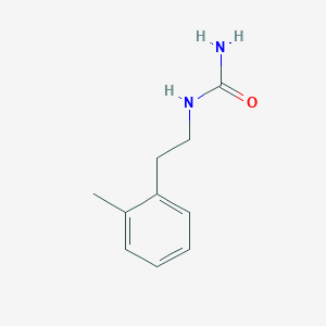 molecular formula C10H14N2O B14704171 (2-Methylphenethyl)urea CAS No. 25017-28-1