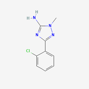 3-(2-chlorophenyl)-1-methyl-1H-1,2,4-triazol-5-amine
