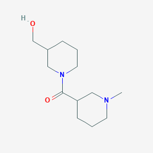 (3-(Hydroxymethyl)piperidin-1-yl)(1-methylpiperidin-3-yl)methanone