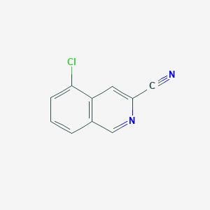 5-Chloroisoquinoline-3-carbonitrile