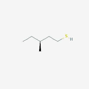 molecular formula C6H14S B14704297 (3S)-3-methylpentane-1-thiol CAS No. 22299-67-8