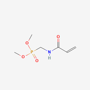 molecular formula C6H12NO4P B14704438 Dimethyl (((1-oxoallyl)amino)methyl)phosphonate CAS No. 24610-95-5