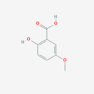 molecular formula C8H8O4 B147046 5-Methoxysalicylic acid CAS No. 2612-02-4