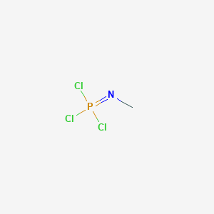 molecular formula CH3Cl3NP B14704761 N-Methylphosphorimidic trichloride CAS No. 23453-30-7