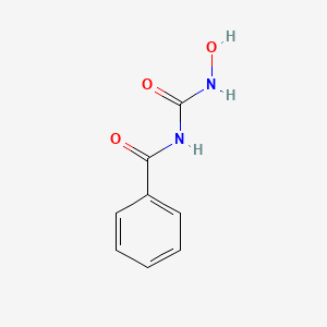 molecular formula C8H8N2O3 B14704824 n-(Hydroxycarbamoyl)benzamide CAS No. 24954-50-5