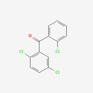 molecular formula C13H7Cl3O B14705140 2,2',5-Trichlorobenzophenone CAS No. 25187-06-8