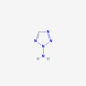 molecular formula CH3N5 B14705147 2H-Tetrazol-2-amine CAS No. 23579-43-3
