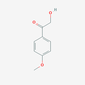 molecular formula C9H10O3 B147056 2-Hydroxy-1-(4-methoxyphenyl)ethanone CAS No. 4136-21-4