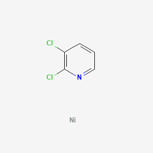 molecular formula C5H3Cl2NNi B14705846 2,3-Dichloropyridine;nickel CAS No. 14099-23-1