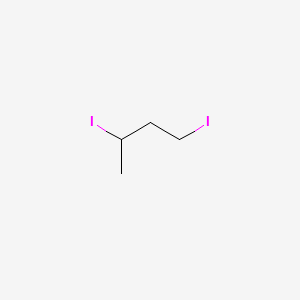 molecular formula C4H8I2 B14705860 1,3-Diiodobutane CAS No. 18371-24-9