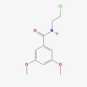 molecular formula C11H14ClNO3 B14705970 n-(2-Chloroethyl)-3,5-dimethoxybenzamide CAS No. 15257-91-7